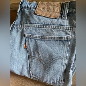 Vintage Levi orange tab jeans